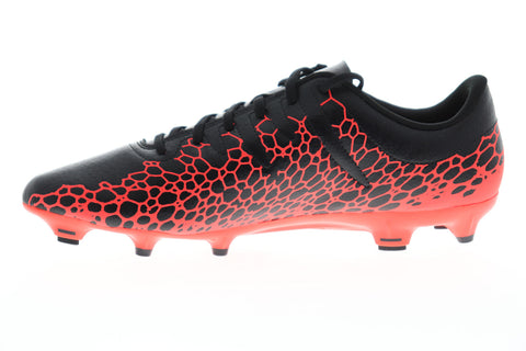 Puma EvoPower Vigor 4 Graphic FG Mens Black Low Top Athletic Soccer Cleats Shoes