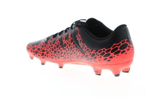 Puma EvoPower Vigor 4 Graphic FG Mens Black Low Top Athletic Soccer Cleats Shoes