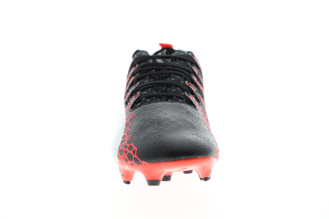 Puma EvoPower Vigor 2 Graphic FG Mens Black Low Top Athletic Soccer Cleats Shoes