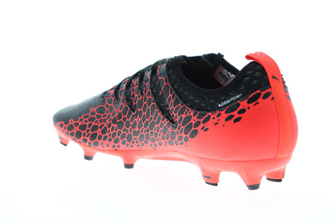 Puma EvoPower Vigor 2 Graphic FG Mens Black Low Top Athletic Soccer Cleats Shoes