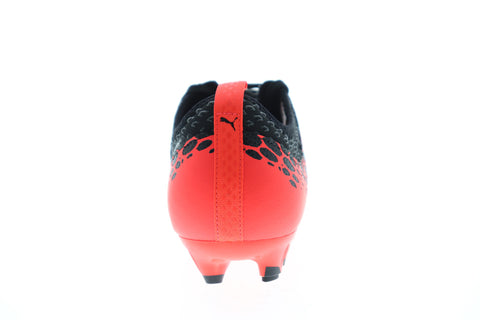 Puma EvoPower Vigor 2 Graphic FG Mens Black Low Top Athletic Soccer Cleats Shoes