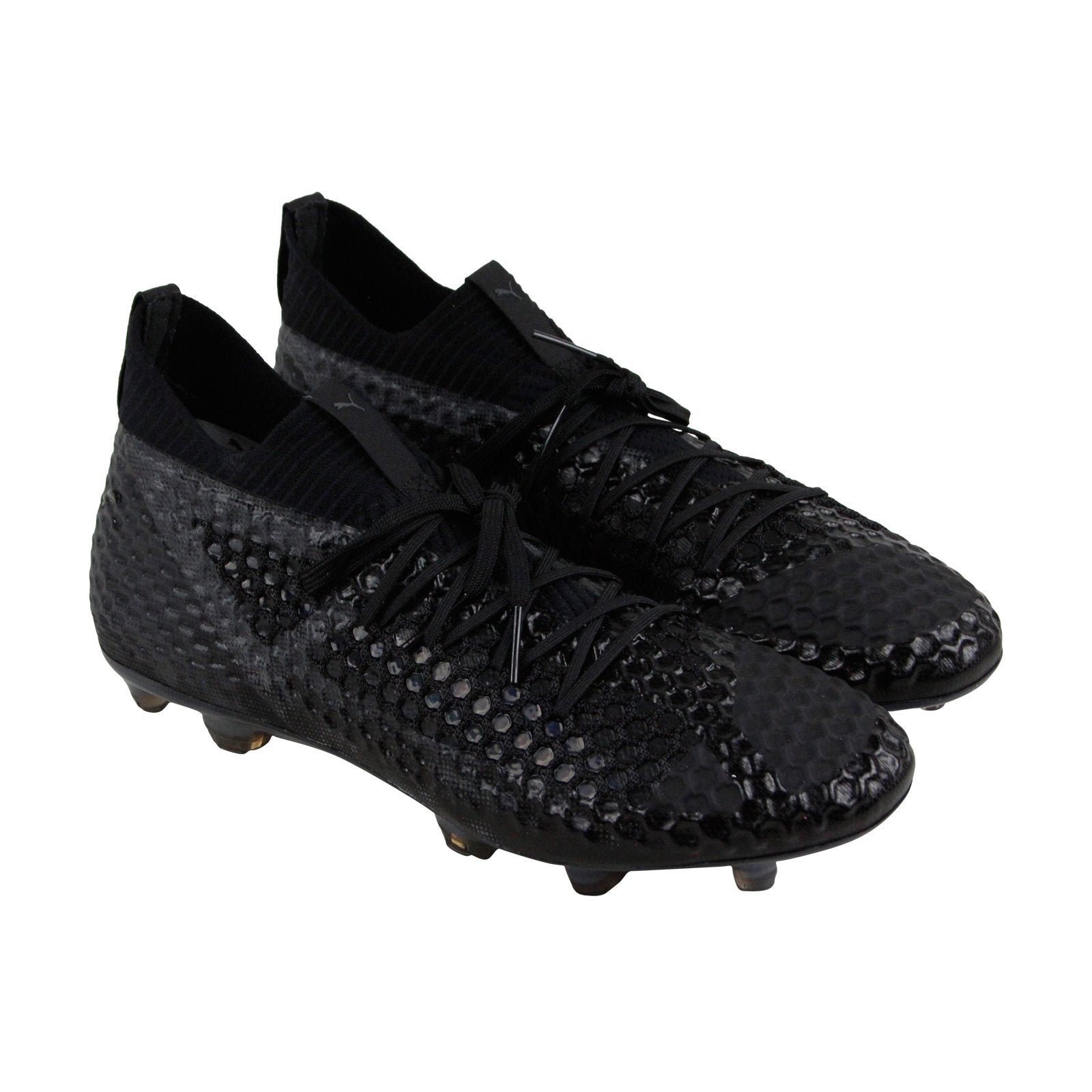 Puma Future 18.1 Netfit FG AG 10448802 Mens Black Athletic Soccer