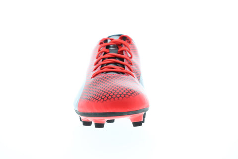 Puma Spirit FG 10449201 Mens Red Geometric Low Top Athletic Soccer Cleats Shoes