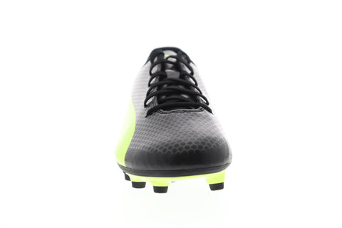 Puma Spirit FG 10449203 Mens Black Low Top Lace Up Athletic Soccer Cleats Shoes