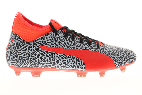 Puma Future 18.3 Texture FG AG 10450901 Mens Black Athletic Soccer Cleats Shoes