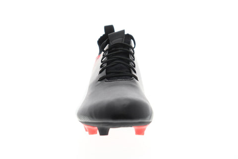 Puma Evoknit FTB FG 10454601 Mens Black Low Top Athletic Soccer Cleats Shoes