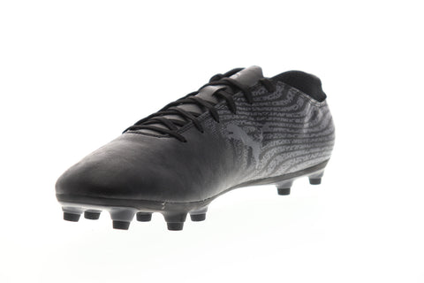 Puma One 18.4 FG 10455602 Mens Black Low Top Athletic Soccer Cleats Shoes