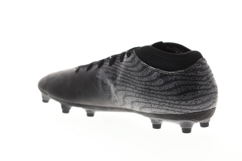 Puma One 18.4 FG 10455602 Mens Black Low Top Athletic Soccer Cleats Shoes