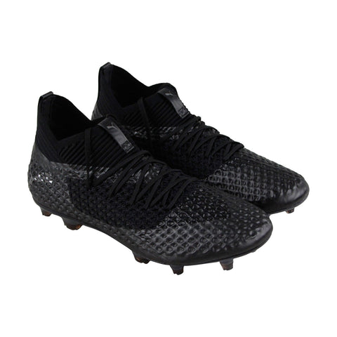 Puma Future 2.1 Netfit FG AG481203 Mens Black Athletic Soccer Cleats Shoes