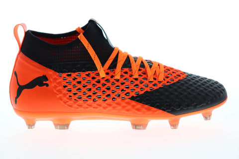 Puma Future 2.2 Netfit FG AG 10483002 Mens Black Athletic Soccer Cleats Shoes