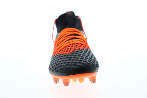 Puma Future 2.2 Netfit FG AG 10483002 Mens Black Athletic Soccer Cleats Shoes