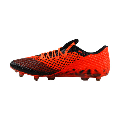 Puma Future 2.1 Netfit Low Fg Ag Mens Orange Synthetic Soccer Cleats Shoes