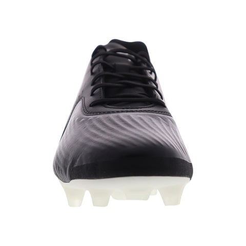 Puma One 19.1 CC FG AG 10548202 Mens Black Low Top Athletic Soccer Cleats Shoes