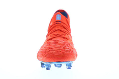 Puma Future 19.1 Netfit FG AG 10553101 Mens Red Athletic Soccer Cleats Shoes
