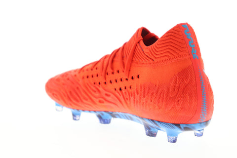 Puma Future 19.1 Netfit FG AG 10553101 Mens Red Athletic Soccer Cleats Shoes