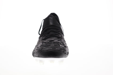 Puma Future 19.1 Netfit Fg Ag Mens Black Textile Athletic Soccer Cleats Shoes
