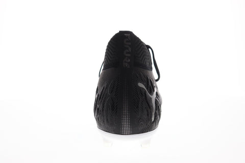 Puma Future 19.1 Netfit Fg Ag Mens Black Textile Athletic Soccer Cleats Shoes