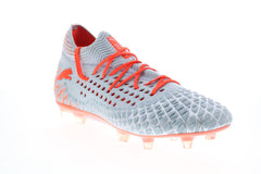 Puma Future 4.1 Netfit FG AG 10557901 Mens Gray Mesh Athletic