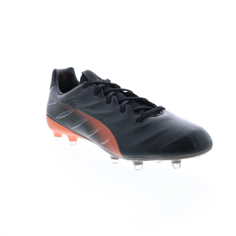 Puma King Platinum 21 FG AG 10647804 Mens Black Athletic Soccer Shoes