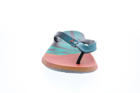 Rider R1 Energym 10719-2213 Mens Green Synthetic Flip-Flops Sandals Shoes