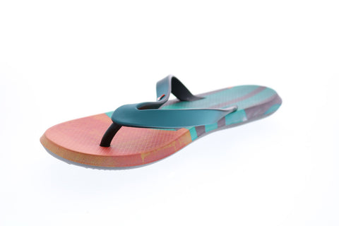 Rider R1 Energym 10719-2213 Mens Green Synthetic Flip-Flops Sandals Shoes