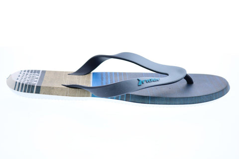 Rider R1 Energym 10719-21192 Mens Blue Synthetic Flip-Flops Sandals Shoes