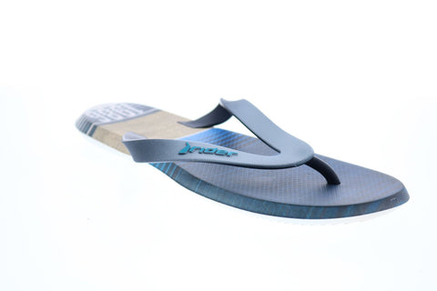 Rider R1 Energym 10719-21192 Mens Blue Synthetic Flip-Flops Sandals Shoes