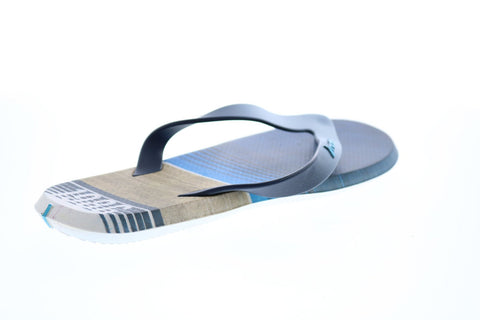 Rider R1 Energym 10719-21192 Mens Blue Synthetic Flip-Flops Sandals Shoes