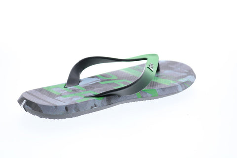 Rider R1 Energym 10719-23208 Mens Green Synthetic Flip-Flops Sandals Shoes