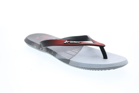 Rider R1 Energym 10719-24492 Mens Red Synthetic Flip-Flops Sandals Shoes