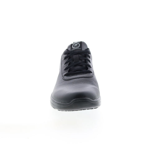 Skechers Marsing Gmina 108010 Womens Black Leather Athletic Work Shoes