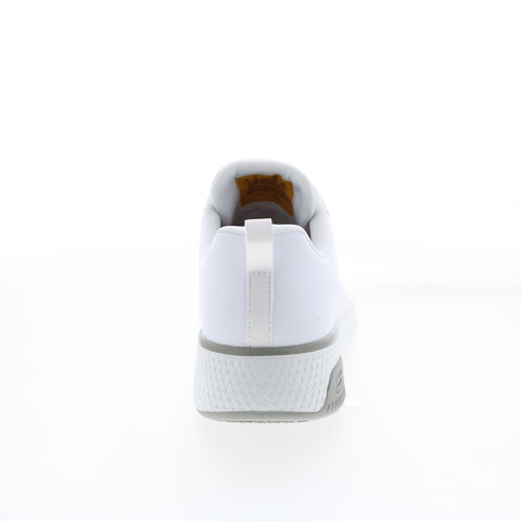 Skechers Marsing Gmina 108010 Womens White Leather Athletic Work Shoes