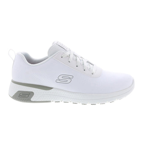 Skechers Marsing Gmina Womens White Athletic Work & Safety Shoes