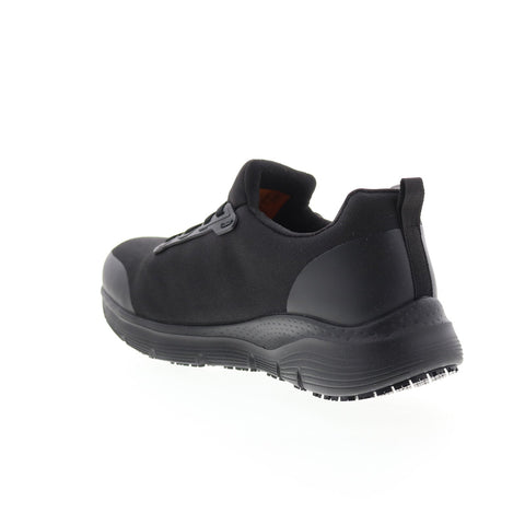 Skechers Work Arch Fit Slip R Evzan 108057 Womens Black Athletic Work Shoes