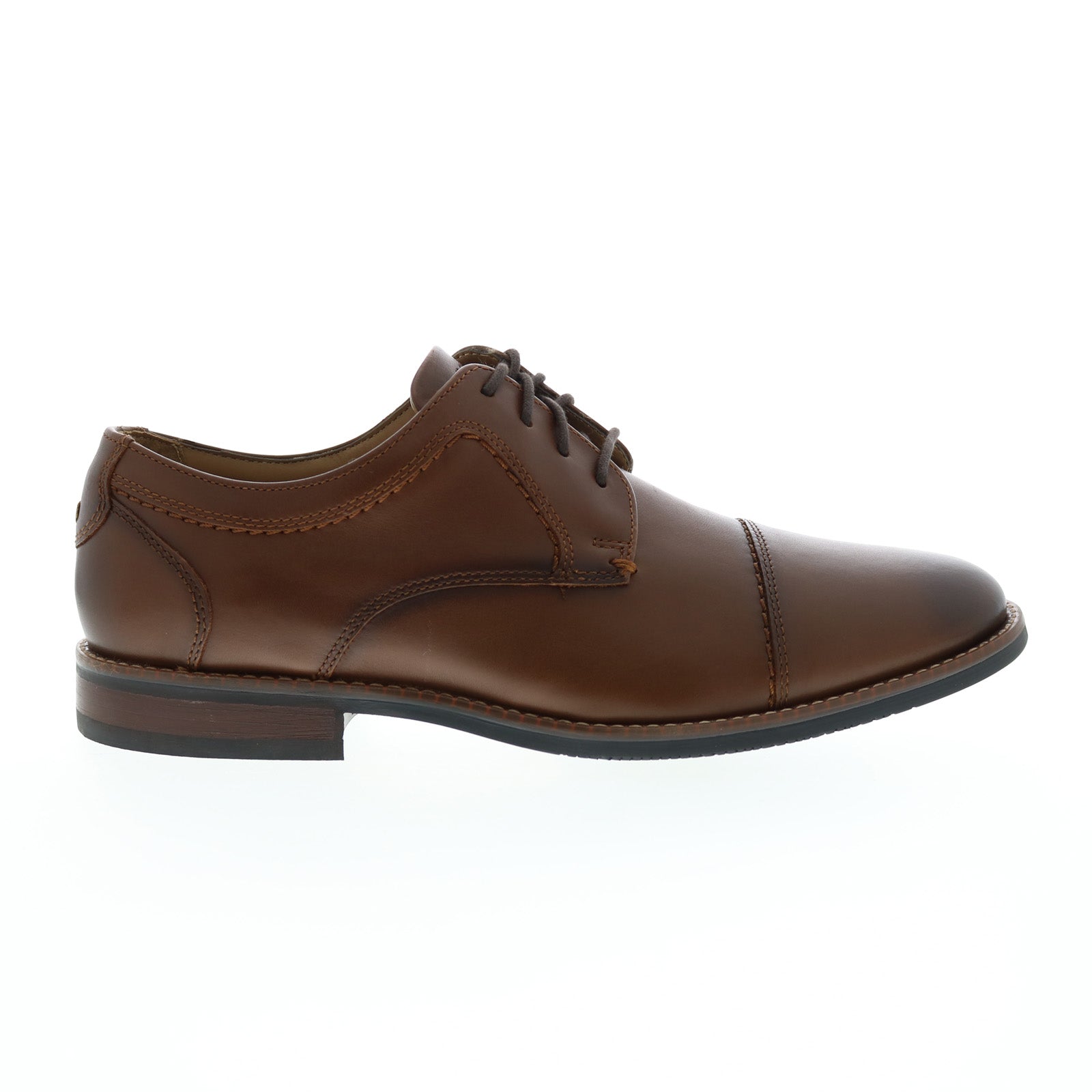 Nunn Bush Westwood Flex Cap Toe 81085-221 Mens Brown Leather