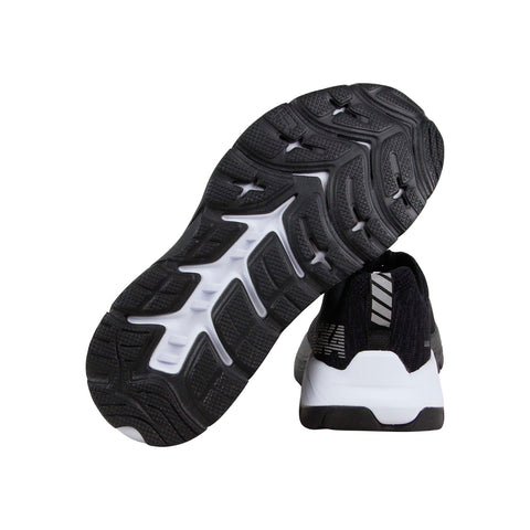 Hoka One One Mach Fn 1099756 Womens Black Canvas Athletic Gym Running Shoes