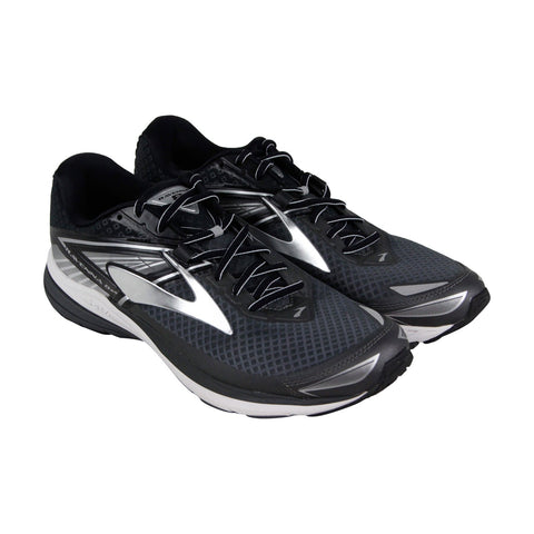 Brooks Ravenna 8 1102481D078 Mens Black Lace Up Athletic Gym Running Shoes