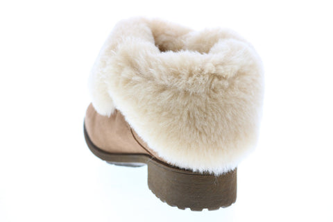 UGG W Bodie 1103569-CHE Womens Brown Suede Lace Up Mid Calf Boots