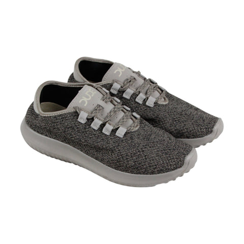 Hey Dude Chase 111741800 Mens Gray Canvas Casual Lace Up Low Top Sneakers Shoes