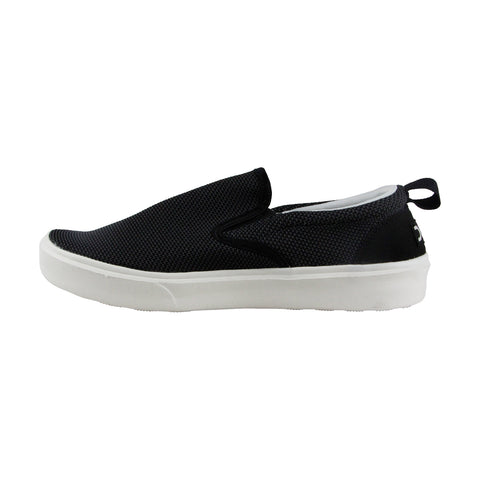 Hey Dude Flip Slip On 11214900 Mens Black Canvas Lifestyle Sneakers Shoes