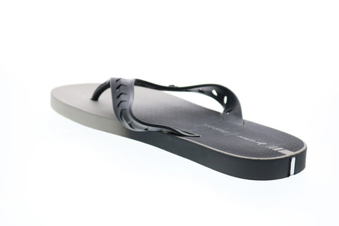 Rider Shape Flow 11229-24490 Mens Black Synthetic Flip-Flops Sandals Shoes
