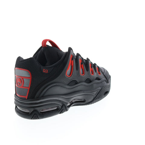 Osiris D3 2001 1141 2167 Mens Black Synthetic Skate Inspired Sneakers Shoes