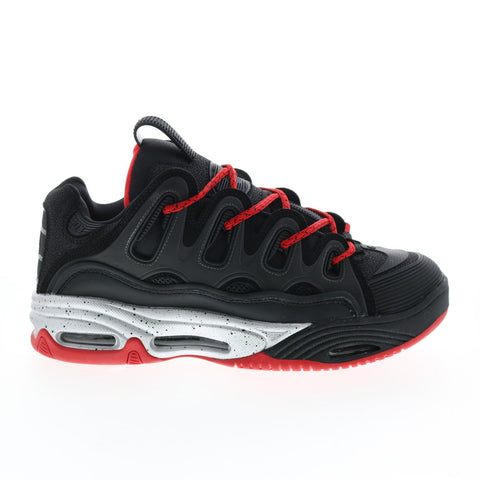 Osiris D3 2001 1141 2799 Mens Black Synthetic Skate Inspired Sneakers Shoes