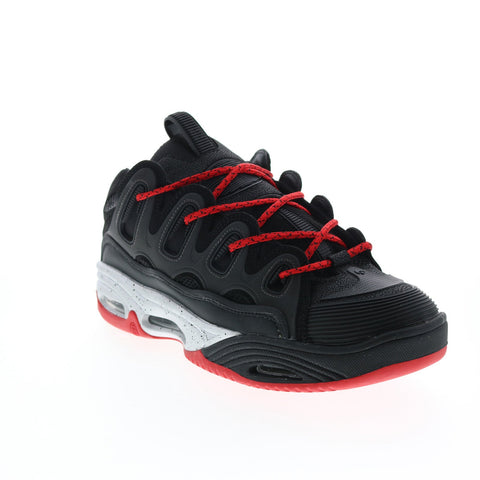 Osiris D3 2001 1141 2799 Mens Black Synthetic Skate Inspired Sneakers Shoes