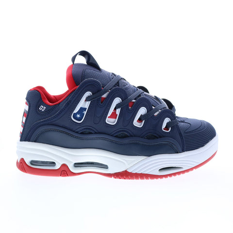 Osiris D3 2001 1141 2839 Mens Blue Synthetic Skate Inspired Sneakers Shoes