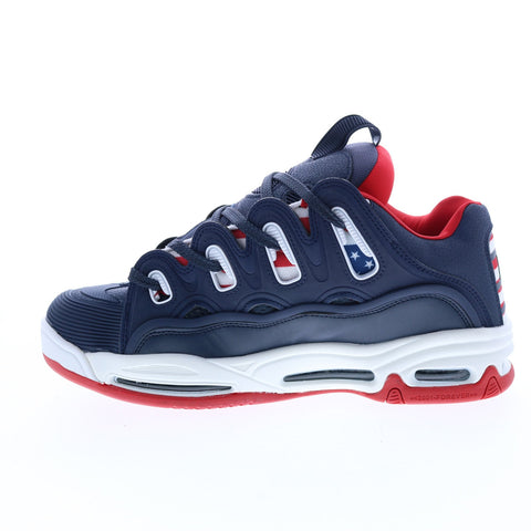 Osiris D3 2001 1141 2839 Mens Blue Synthetic Skate Inspired Sneakers Shoes