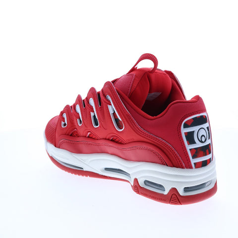 Osiris D3 2001 1141 2857 Mens Red Synthetic Skate Inspired Sneakers Shoes