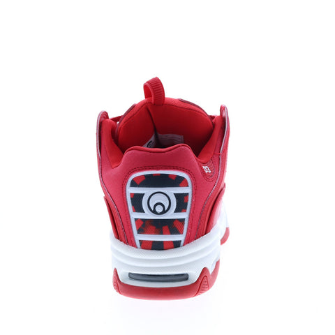 Osiris D3 2001 1141 2857 Mens Red Synthetic Skate Inspired Sneakers Shoes