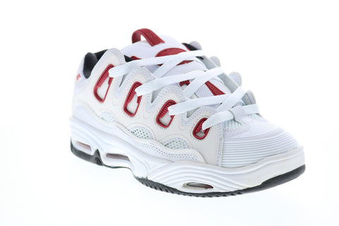 Osiris D3 2001 1141 1034 Mens White Synthetic Skate Inspired Sneakers Shoes