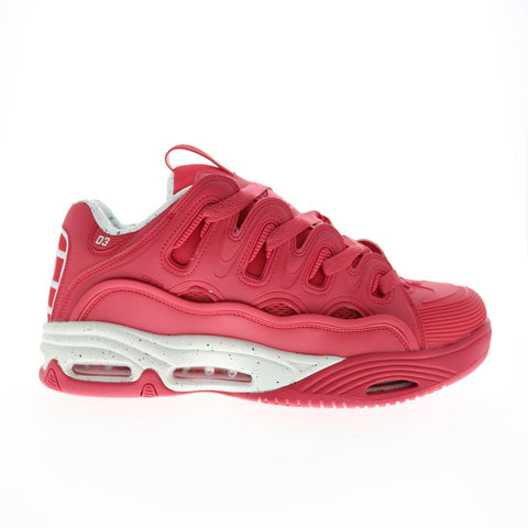 Osiris D3 2001 1141 1195 Mens Pink Synthetic Skate Inspired Sneakers Shoes